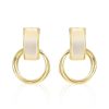 Accessories Retro Stage | Vintage Alloy Ring Agate Stud Earrings