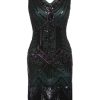 Clothing Retro Stage | Plus Size 1920S Sequined Dress