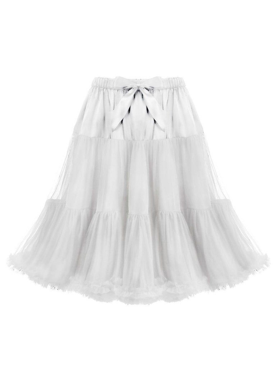 Accessories Retro Stage | 1950S Ruffles Petticoat Underskirt