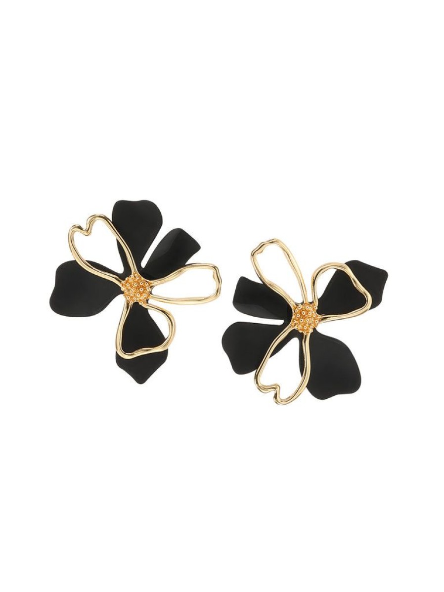 Accessories Retro Stage | Alloy Irregular Bow Knot Earrings