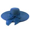 Accessories Retro Stage | Ribbon Wide Brim Raffia Sun Hat