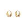 Accessories Retro Stage | Retro Gold Shining Decorate Earrings