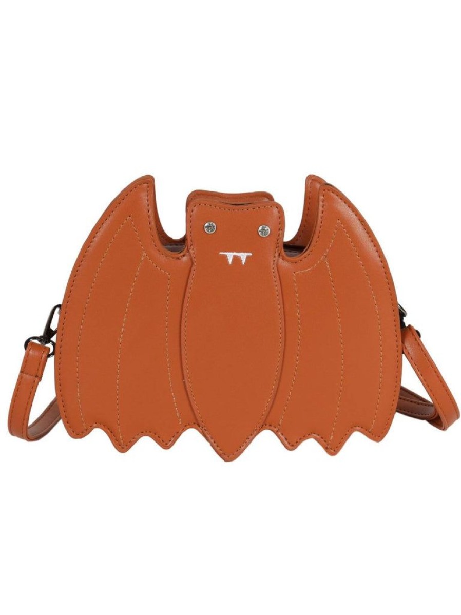 Accessories Retro Stage | Halloween Bat Solid Color Bag