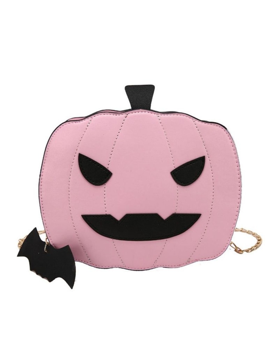 Accessories Retro Stage | Retro Halloween Pumpkin Shoulder Bag