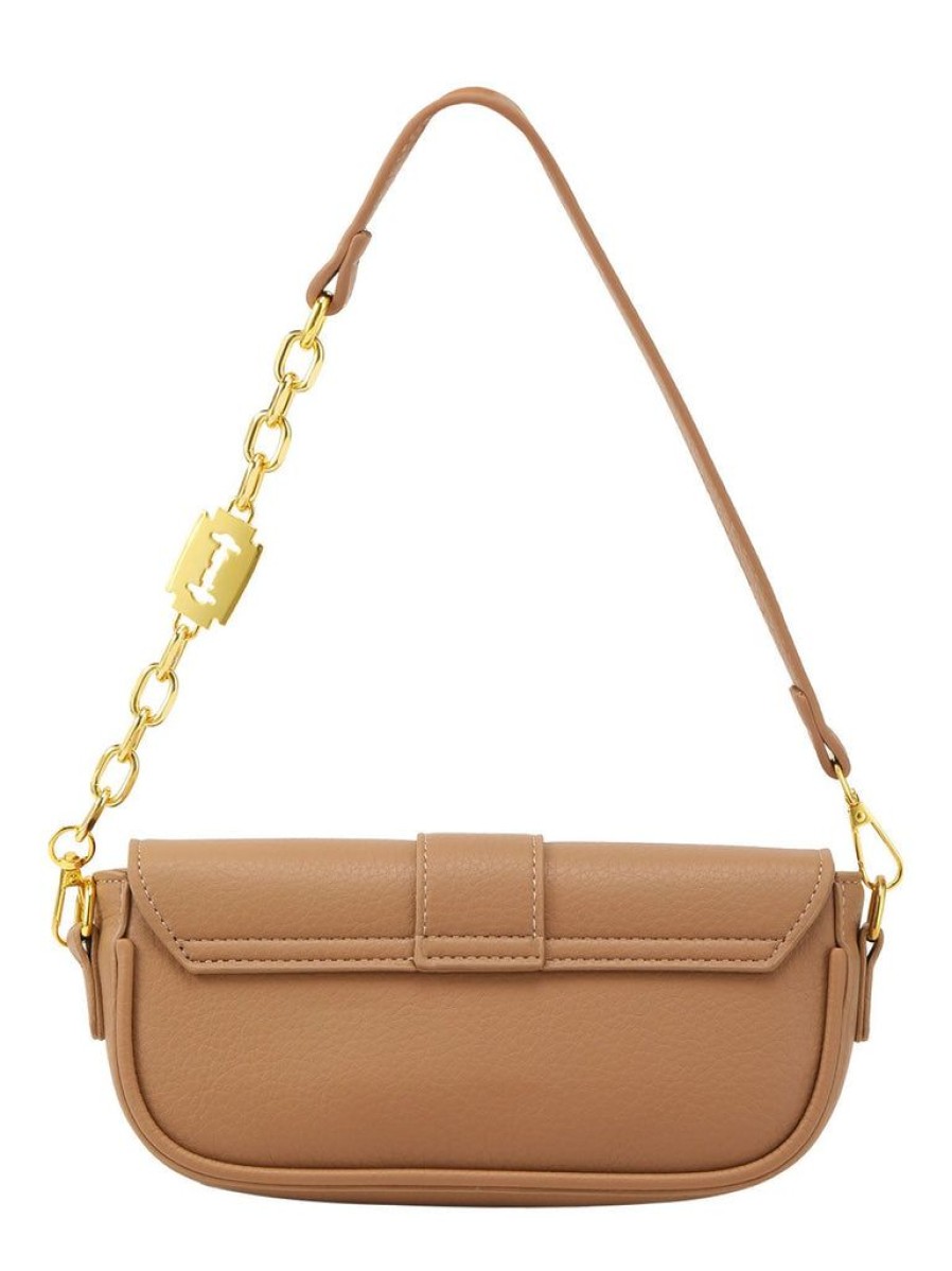 Accessories Retro Stage | Solid Color Chain Flap Shoulder Bags