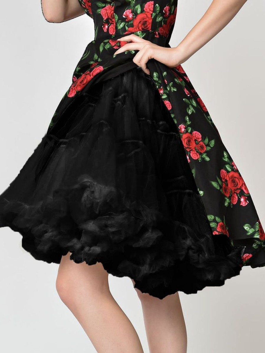 Accessories Retro Stage | 1950S Ruffled Petticoat Underskirt