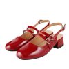 Shoes Retro Stage | Vintage Solid Mary Janes Shoes