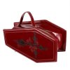 Accessories Retro Stage | Wine Red Halloween Coffin Bag