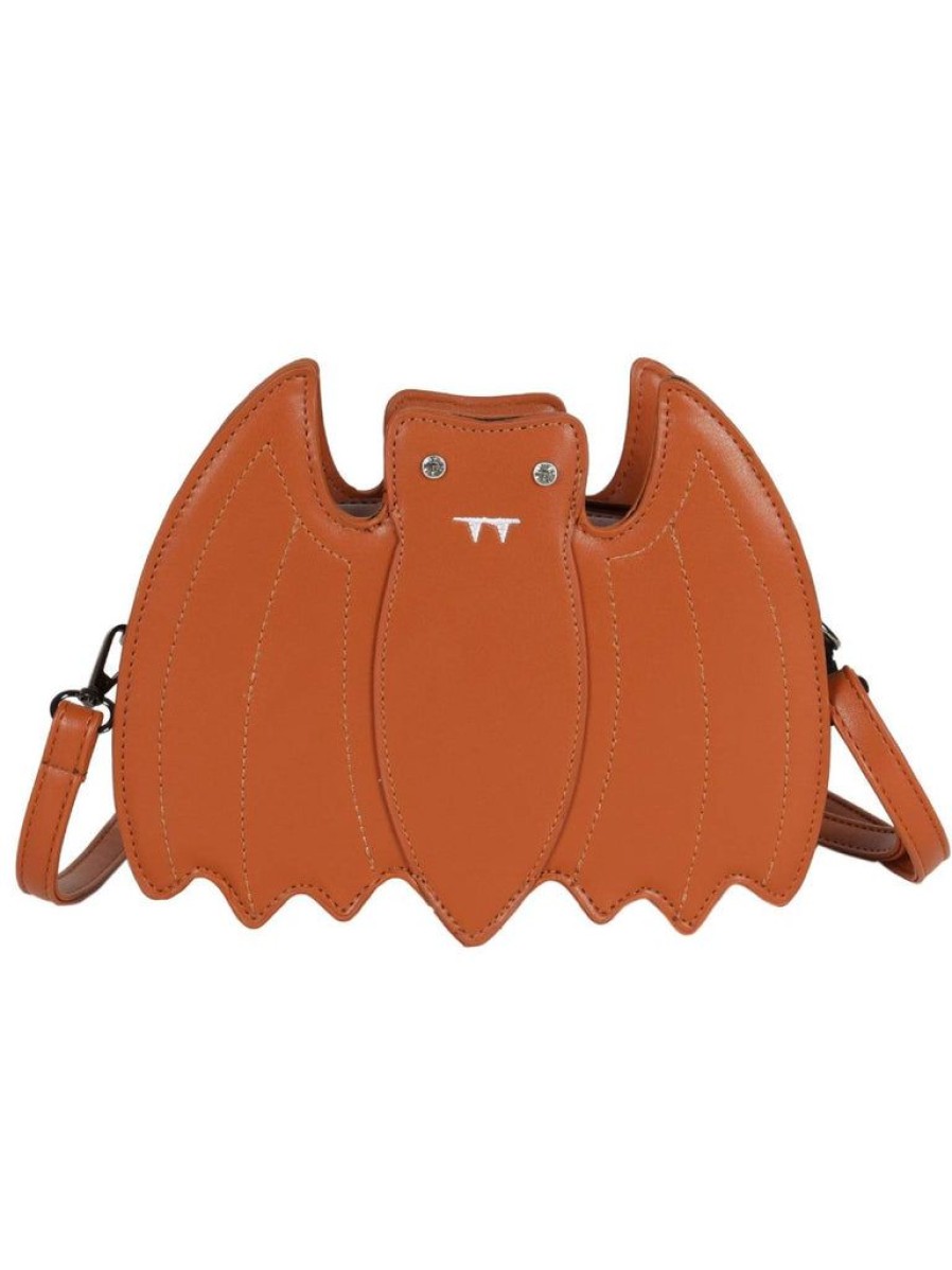 Accessories Retro Stage | Halloween Bat Solid Color Bag