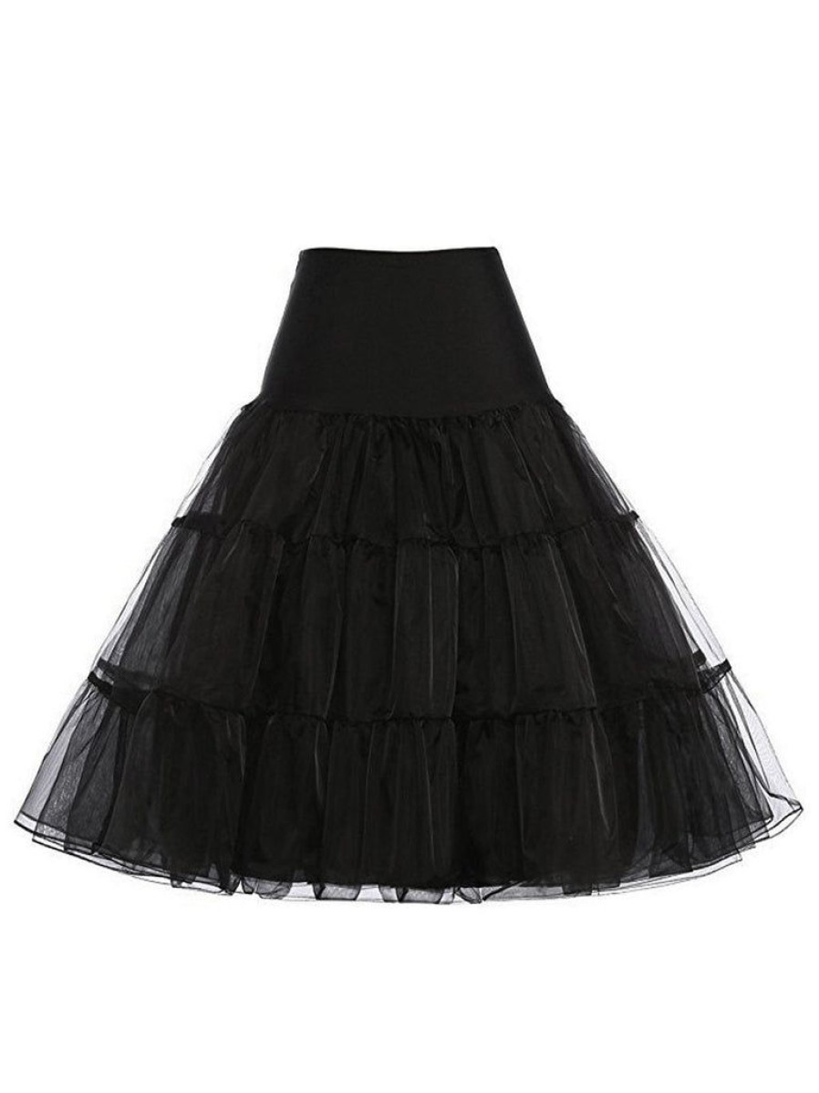 Accessories Retro Stage | 1950S Plus Size Petticoat Underskirt