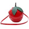 Accessories Retro Stage | Red Christmas Apple Glossy Crossbody Bag