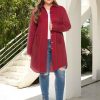 Clothing Retro Stage | [Plus Size] 1940S Single-Breasted Stripes Coat